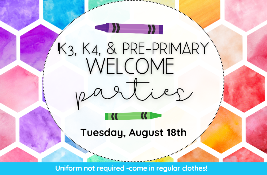 Early Childhood Welcome Parties