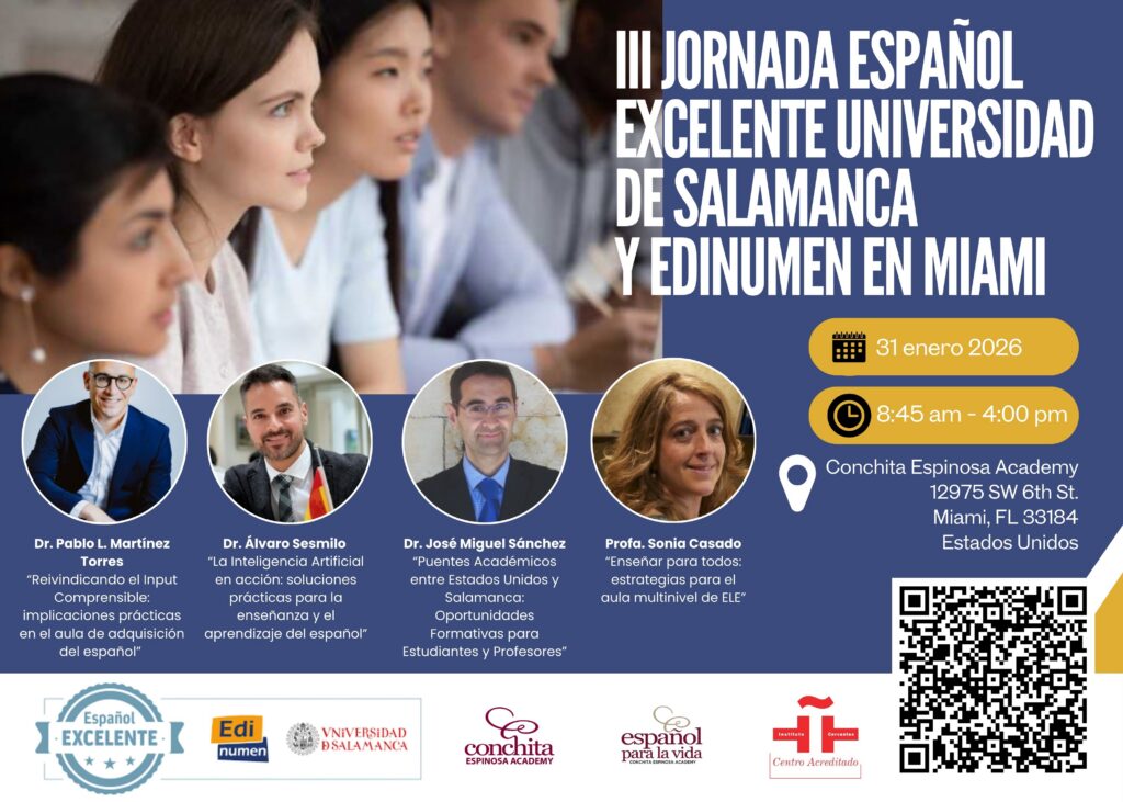 Universidad de Salamanca & Edinumen Jornadas Español Excelente III at 十大靠谱彩票平台大全